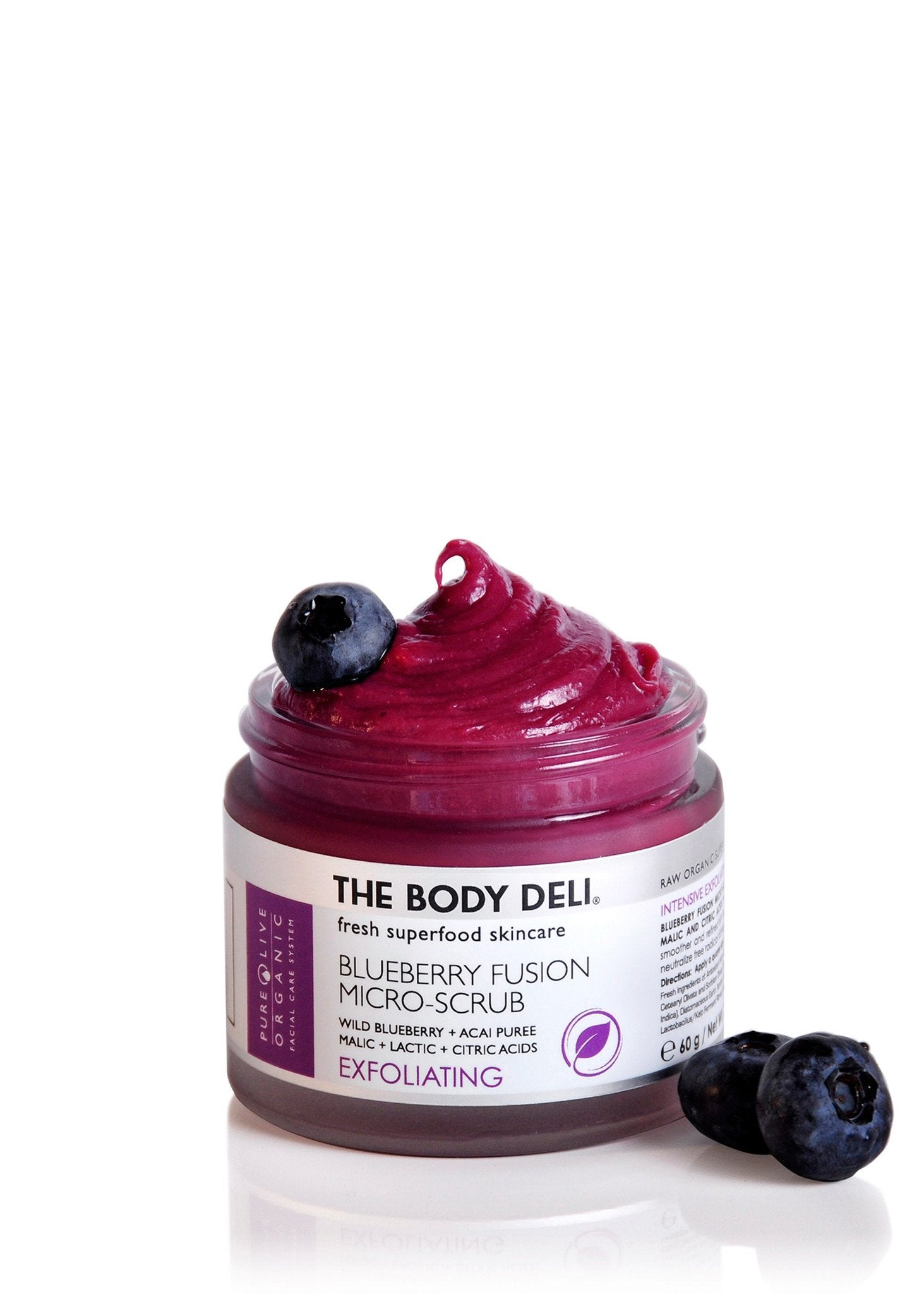 BLUEBERRY FUSION SCRUB (exfoliating)